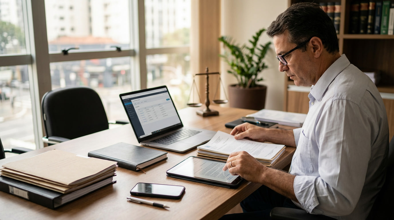 Digitalização da Justiça e impacto nas perícias em 2026 — o que você precisa saber - M Perícias – Central de Peritos Judiciais | Conecte Profissionais & Oportunidades em Perícias